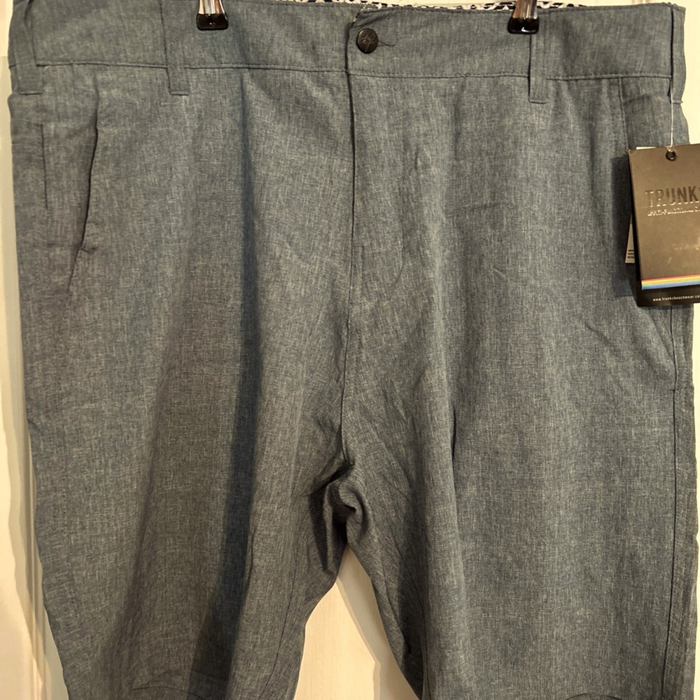 NWT Men’s size 36 waist blue  Trunk shorts.